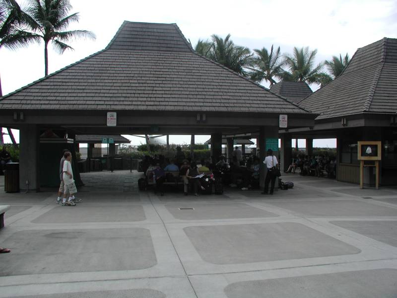 83.Departure lounge at Kona